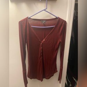 NWOT Express Henley XS